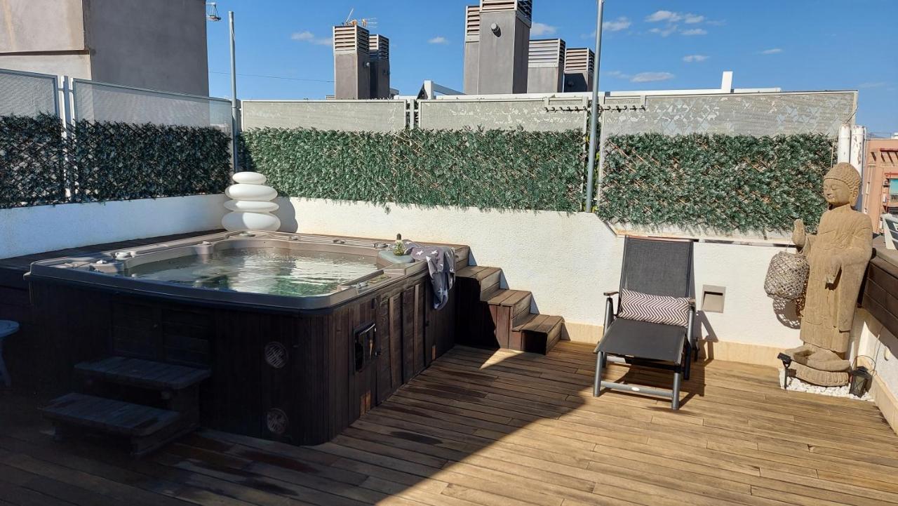 Апартаменти Atico De Lujo Con Jacuzzi Climatizado En Terraza Ельче Екстер'єр фото